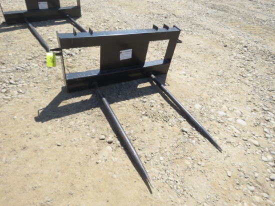 JCT BALE SPEAR SKIDSTEER ATTACHMENT