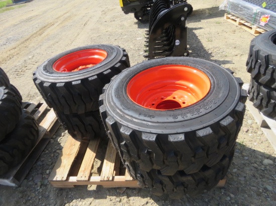 Set Of New 12-16.5 Forerunner Skidsteer Tires