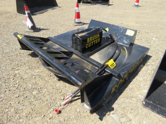 AGT BRUSH CUTTER SKIDSTEER ATTACHMENT, HAS SOME
