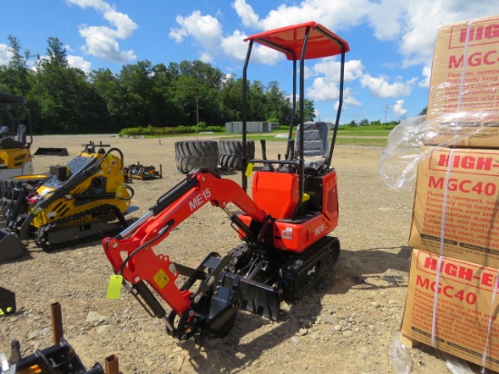 NEW SDLANCH MD5 MINI EXAVATOR WITH MANUAL THUMB