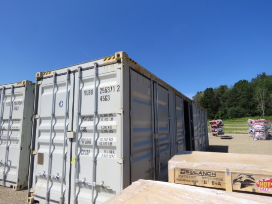 New 40ft Storage Container With Rear Door And '
