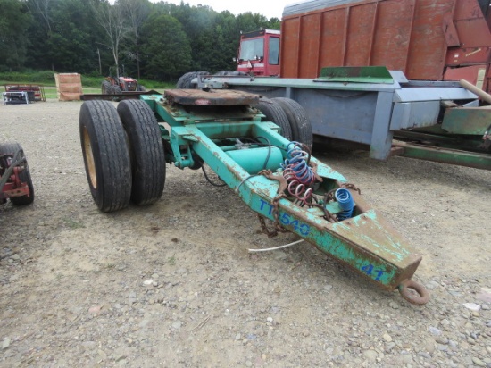 Upstate Pintle Hitch Semi Converter Dolly