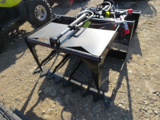 MINI CRAWLER SKIDSTEER LOG GRAPPLE 44" HWG44