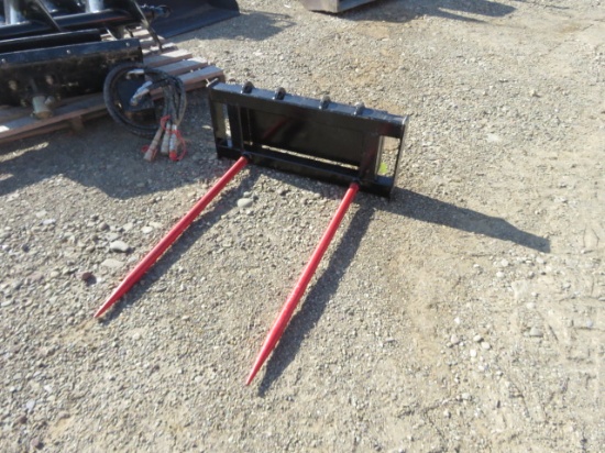 MINI DINGO ATTACH DOUBLE BALE SPEAR