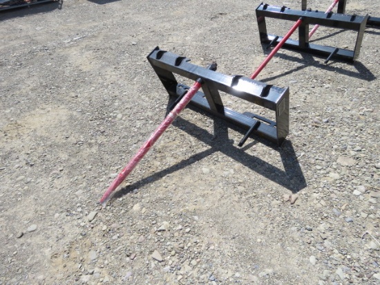 SKIDSTEER ATTACH BALE SPEAR - IMPORT ITEM