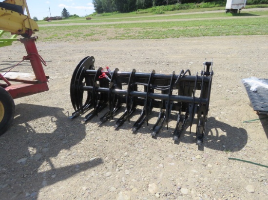 GIYI CLG72 SKIDSTEER ATTACH LOG GRAPPLE