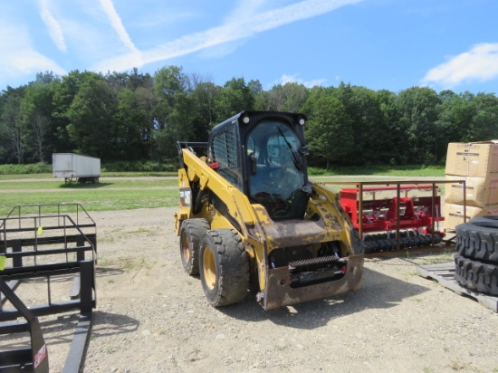 Cat 262d Skidsteer Two Speed 8796 Hours