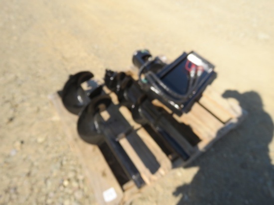 DINGO ATTACH POST HOLE DIGGER WITH 2 AUGERS
