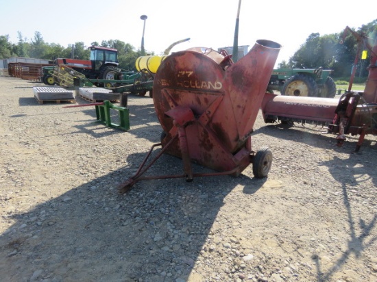 NEW HOLLAND 27 SILAGE BLOWER HAS NEW TIRES