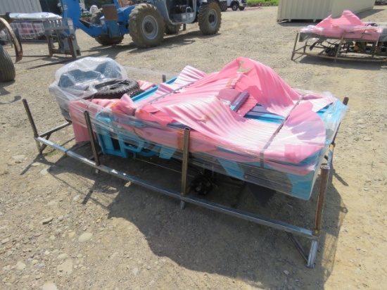 SDLANCH 3 WHEELED ELECTRIC CART WITH DUMP
