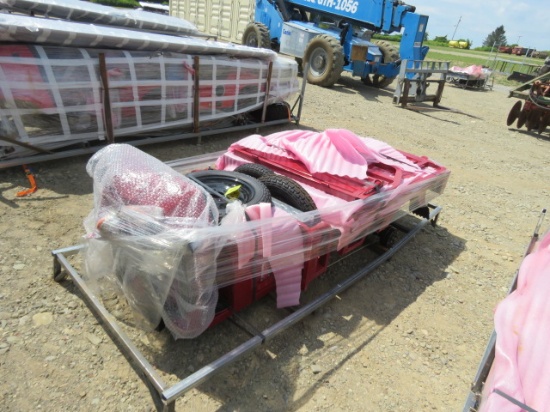SDLANCH 3 WHEELED ELECTRIC CART WITH DUMP NOT