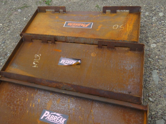 PA BREAK SKIDSTEER MAKEUP PLATE