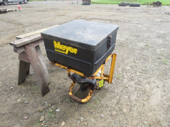Meyer Salt Spreader With Hitch Hookup
