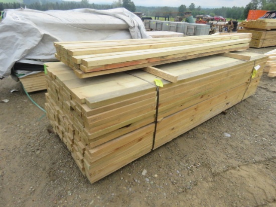 PRESSURE TREATED STUDES 2X4X117" - THIS IS 220