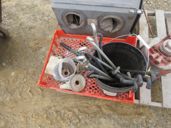 Dual Hooks And Pulley For Tractor, Cutters