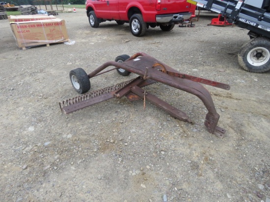 York Brand Tow Behind York Rake 6ft