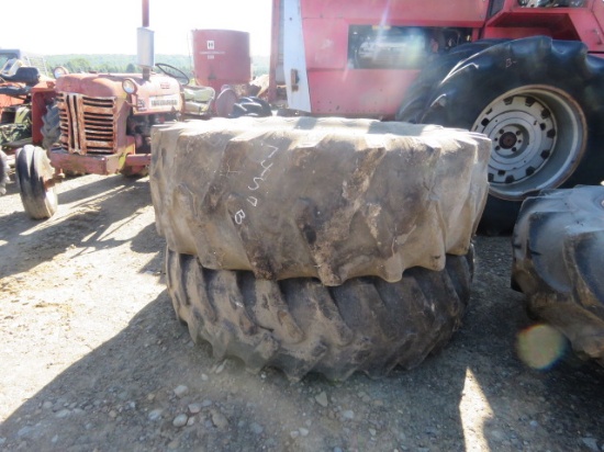 (2) FIRESTONE TRACTION FIELD AND ROAD TIRE