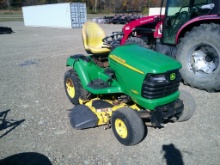 JOHN DEERE X485 LAWN TRACTOR HOURS LIGHT DOES NOT