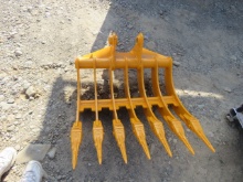31" EXCAVATOR RAKE