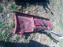 RED TRUCK PLOW BLADE