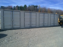 STORAGE CONTAINER 4 DOOR AND DOOR ON SIDE