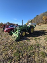 JOHN DEERE 970 TRACTOR WITH JOHN DEERE