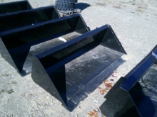 NEW 66" SWICT SKIDSTEER BUCKET