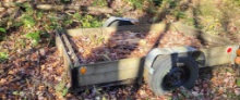 8' SINGLE AXEL HOMEMADE UTILITY TRAILER