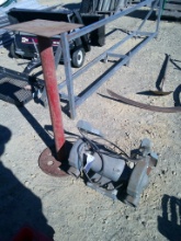 BALDOR BENCH GRINDER WITH STAND