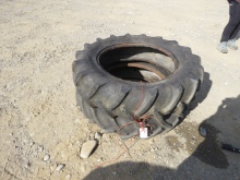 2 ARMSTRONG HI POWER LUG 12.4-28 TRACTOR TIRES