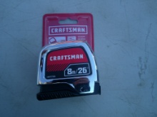 CRAFTSMAN CHROME MEASURING TAPE