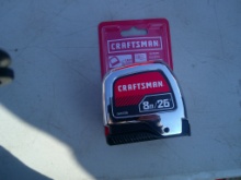 CRAFTSMAN CHROME MEASURING TAPE
