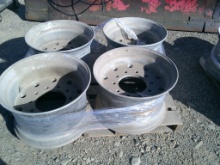 ALUMINUM HUBPILOTED TRUCK WHEELS FOR