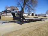 Load Max 40'x8' goose neck trailer