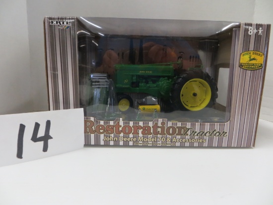 JD Model 70 w/accessories Restoration tractor w/box