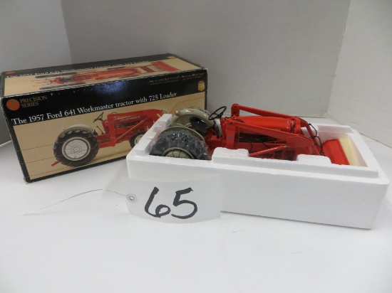 1957 Ford 641 Workmaster w/725 loader, Precisioin #6 NIB