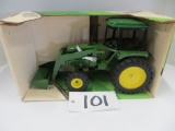 JD Utility Tractor w/Endloader, Ertl