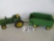 JD 3020 w/nf steel rims & JD chopper box no beater	