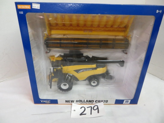 New Holland CR970 combine both heads, Collector Edition, Ertl