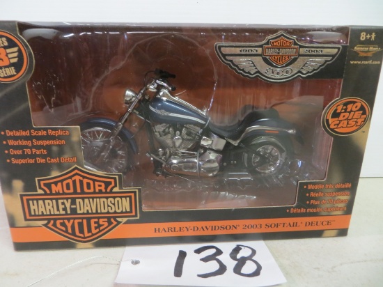 Harley Davidson 2003 Softail Deuce #3 series, RCAA, 1/10"