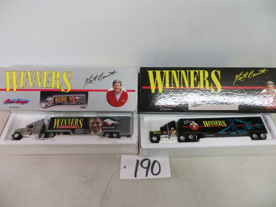 Ertl 2-Winners Neil Bonnett Transportors, 1/64 Scale