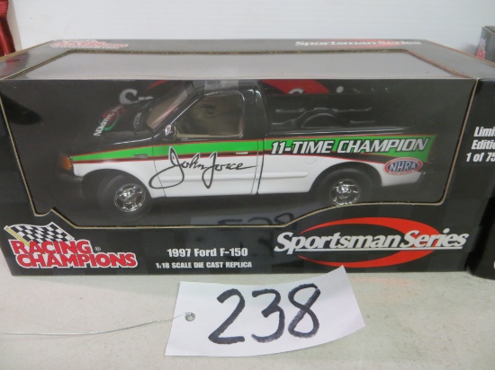 97' Ford F-150 Truck & Triton Boat, Sportsman Series LE, 1/18 Scale