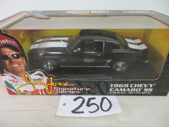 1968 Chevy Camaro SS, John Force Signatures Series, 1/18 Scale