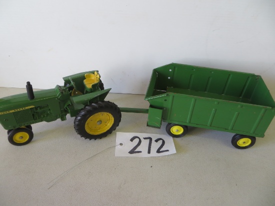 JD 3020 w/nf steel rims & JD chopper box no beater	