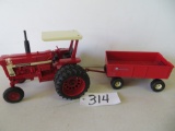 Ertl	IH Farmall 100 Hydro w/IH barge wagon, SE 1991	