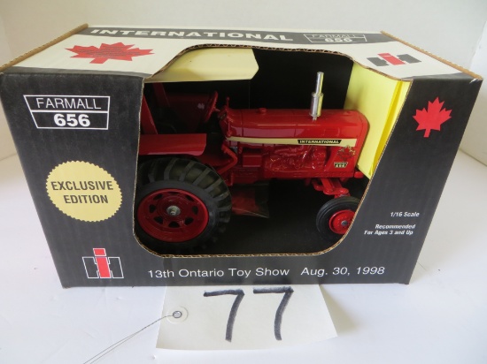Farmall 656, 1998 13th Ontario, Exclusive Edition, Scale Model