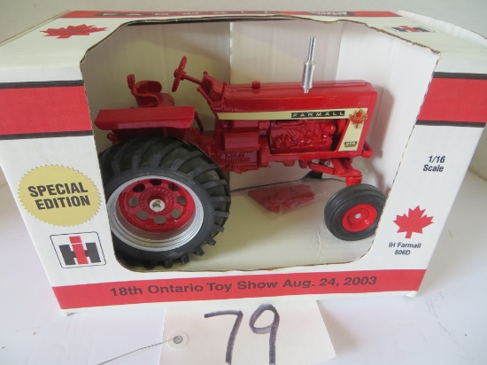 IH Famall 806 Diesel, 2003 18th Ontario, SE, Scale Model