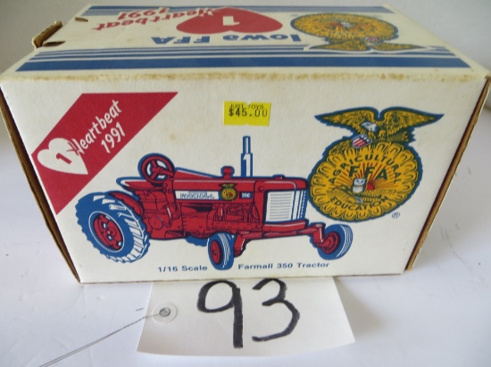 Farmall 350, 1991 Iowa FFA 1st Edition, Ertl
