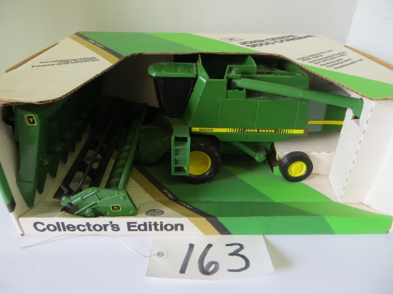JD 9600 Combine w/heads, Collector Edition, Ertl, 1/28