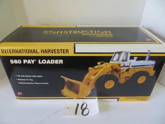 IH 560 Pay Loader, Construction Pioneers, 1st